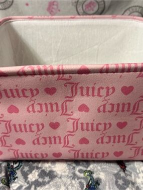 Juicy Couture Pink Heart Basket